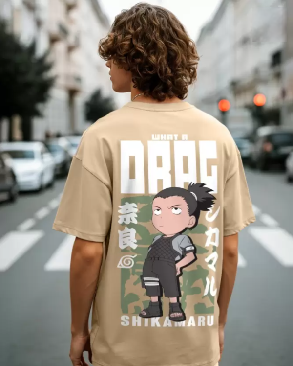 shikamaru anime printed t shirt
