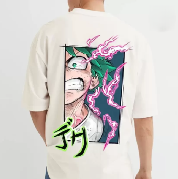 my hero academy printed t shirt - Image 2