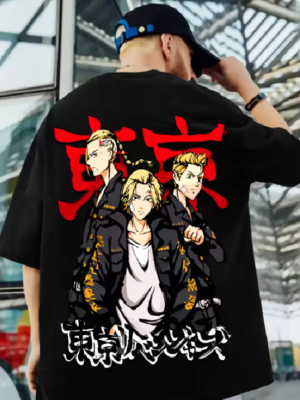 sano manjiro(mikey) printed t shirt