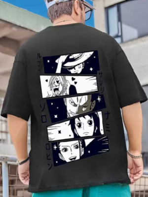 one piece anime printed t shirt