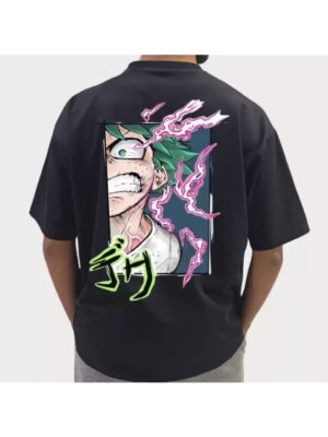 deku my hero academy anime printed t shirt