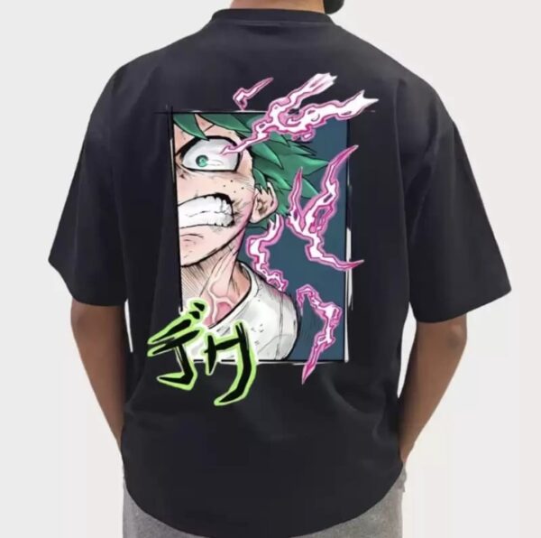 my hero academy anime printed t shirt - Image 2