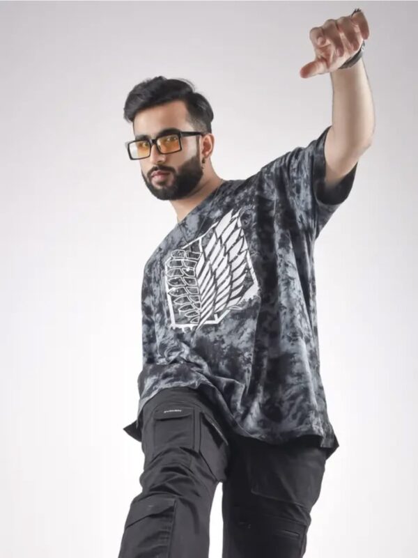 attack on titan camouflage t shirt - Image 5