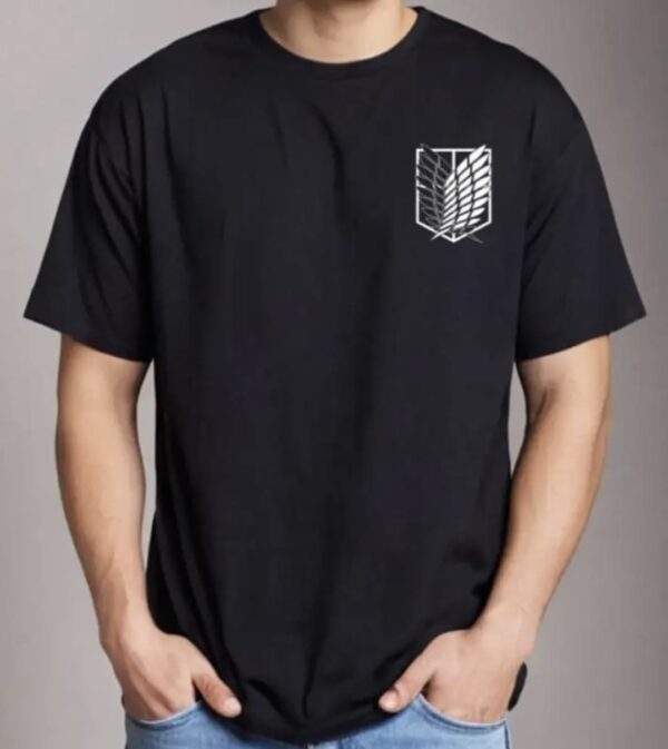 attack on titan printed t shirt - Image 4
