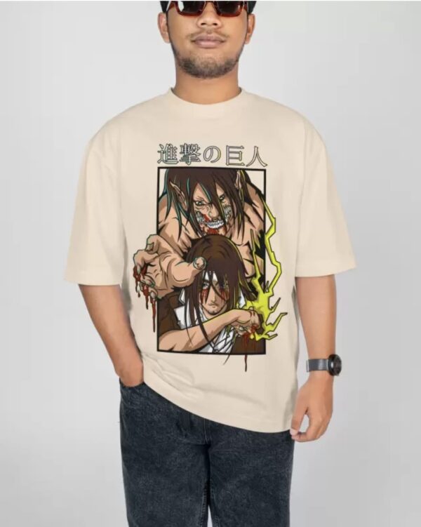 attack on titan(eren yeager) t shirt