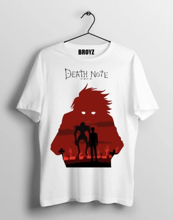 death note printed t shirt