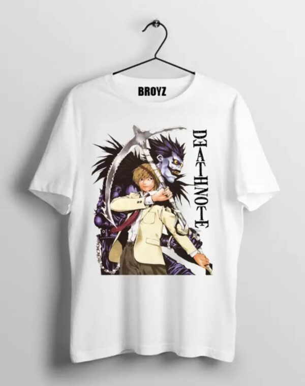 death note (light & ryuk) t shirt