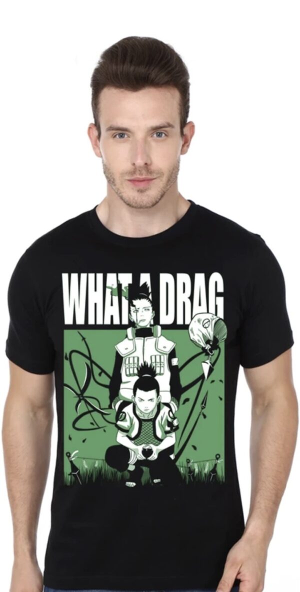naruto (shikamaru) printed t shirt