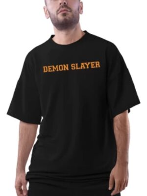 demon slayer printed t shirt