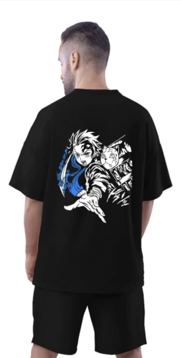 demon slayer (tanjiro kamado) t shirt - Image 2