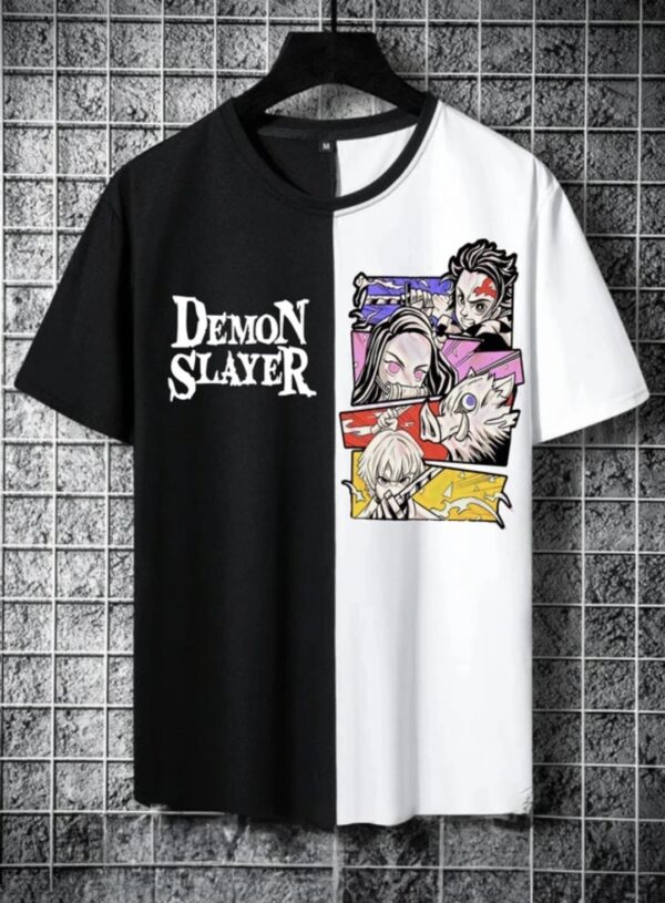 demon slayer printed t shirt