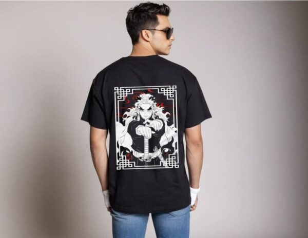 demon slayer (yoriichi) t shirt