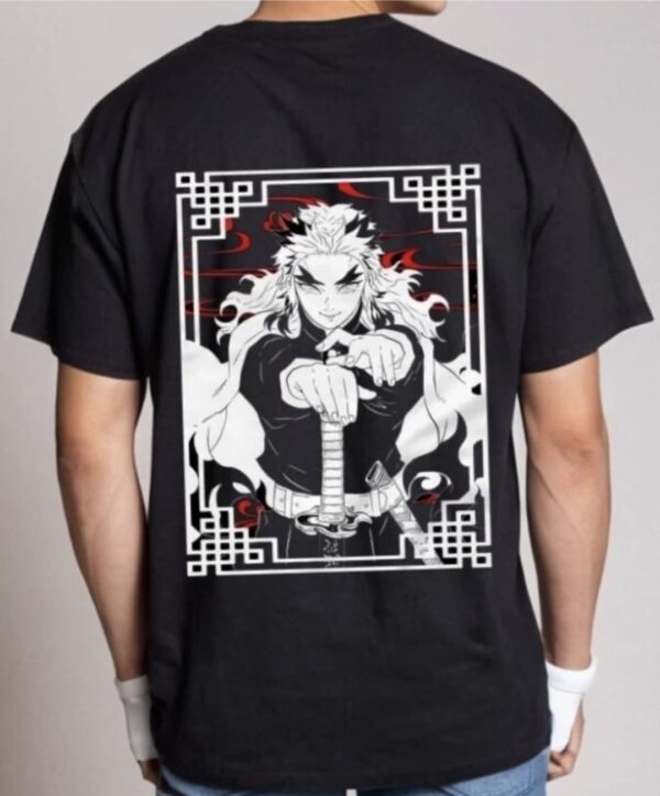 demon slayer (yoriichi) t shirt - Image 5