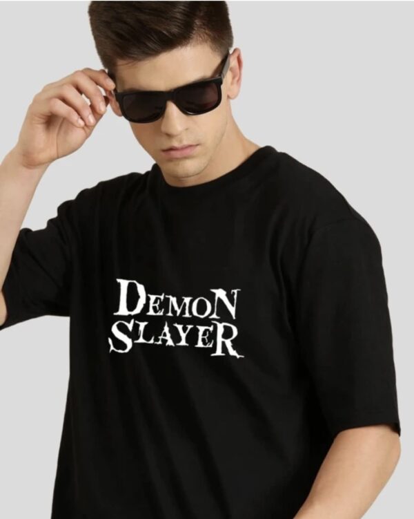 demon slayer (tanjiro) printed t shirt - Image 2