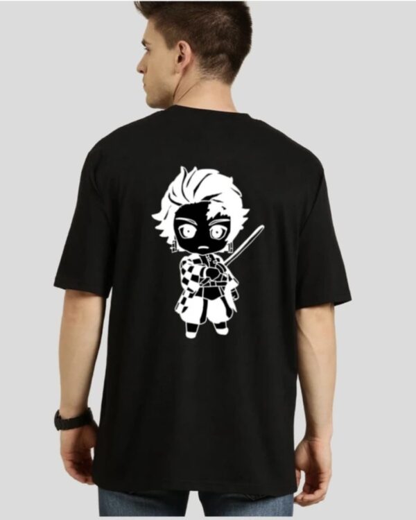 demon slayer (tanjiro) printed t shirt - Image 3