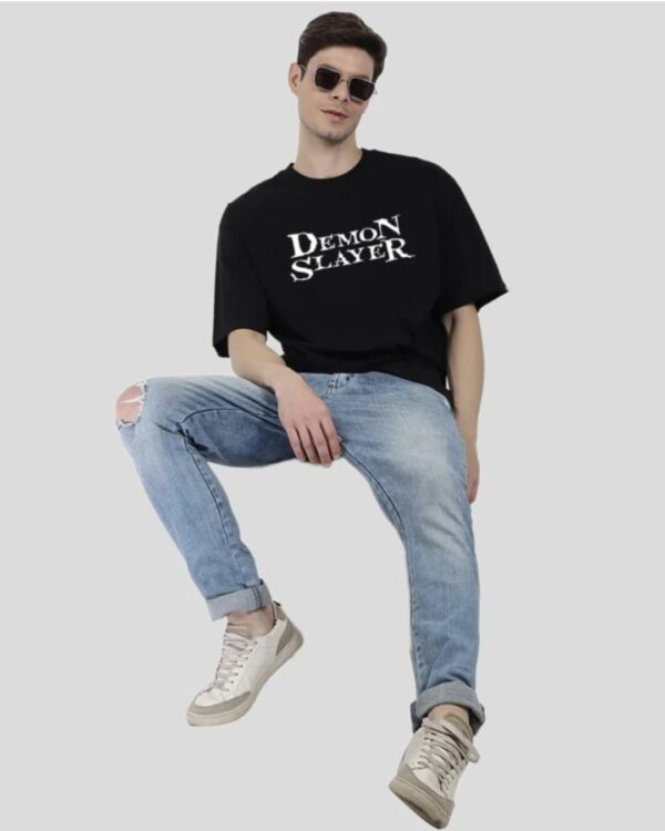 demon slayer (tanjiro) printed t shirt - Image 4
