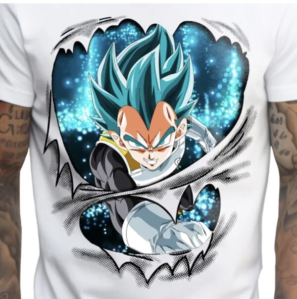 dragon ball (vegeta) t shirt - Image 2