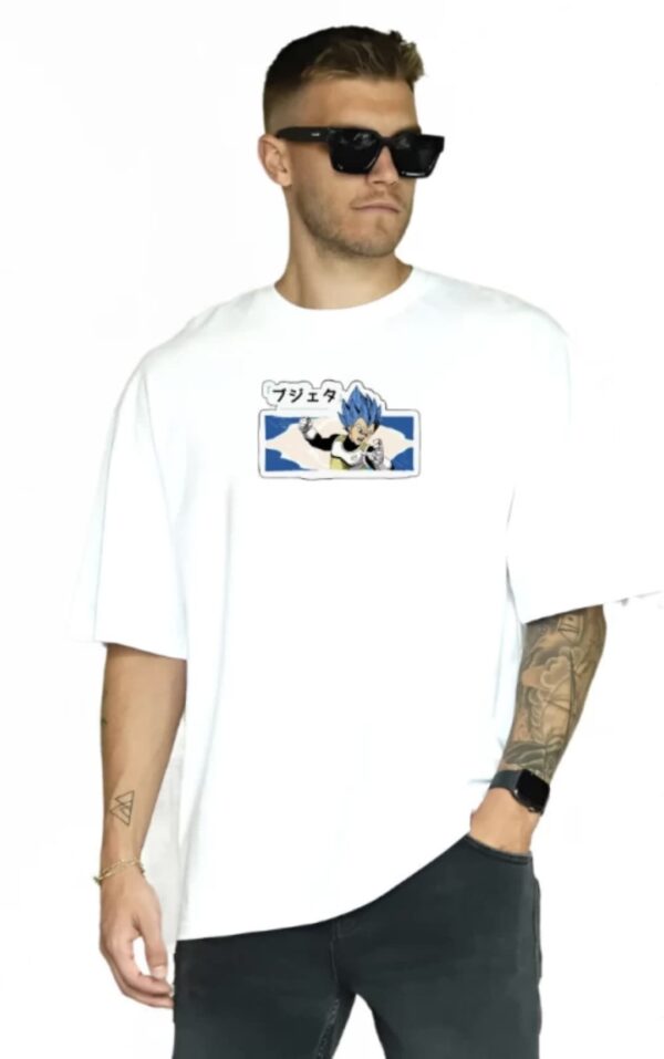 Dragon ball(vegeta blue) t shirt - Image 3