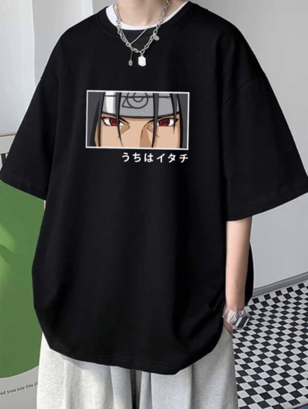 Itachi (Sharingan eyes) printed t shirt