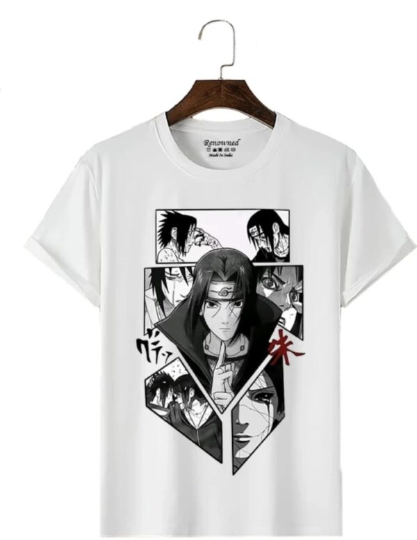 itachi & sasuke uchiha brotherhood(comic style) t shirt
