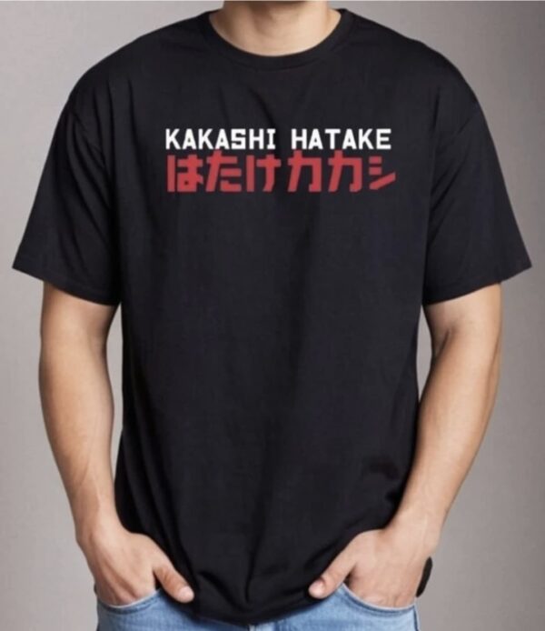 kakashi hatake printed premium t shirt - Image 4
