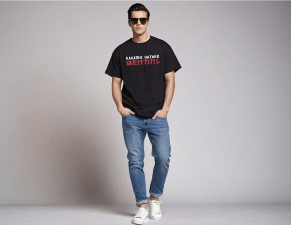 kakashi hatake printed premium t shirt - Image 6